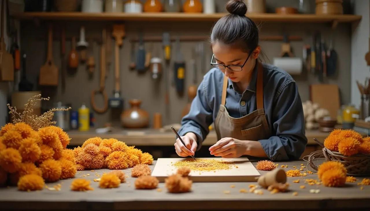 骑士影视 - 菊花园里的瑜伽：花海中的身心舒展